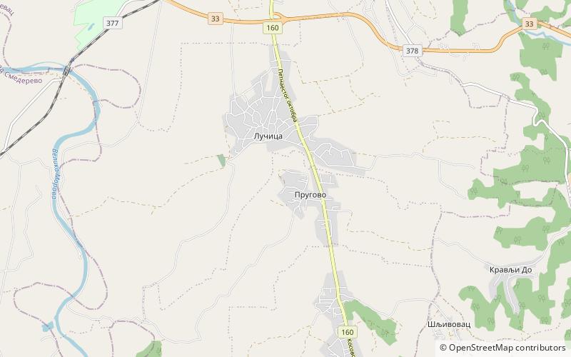 Lučica location map