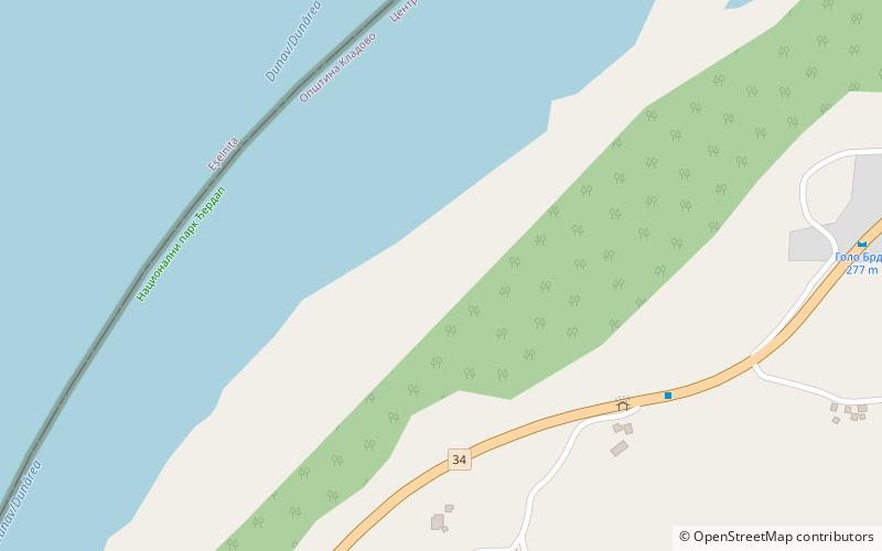 Puente de Trajano location map