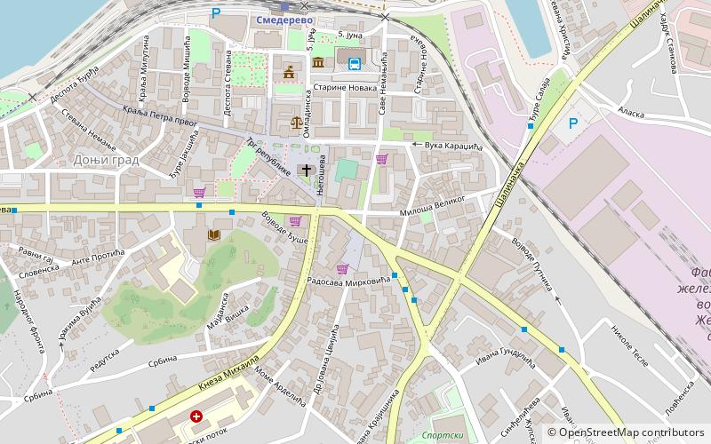 skulptura dositeju obradovicu smederevo location map