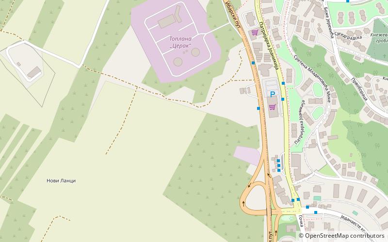 Cerak Vinogradi location map