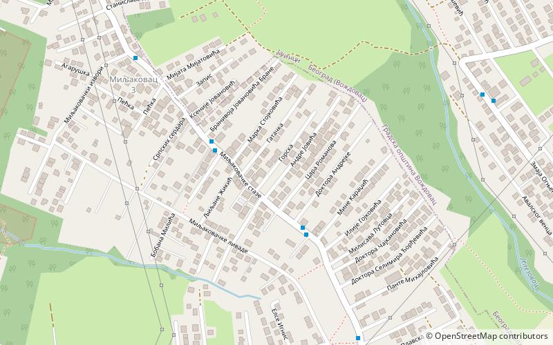 jelezovac belgrad location map