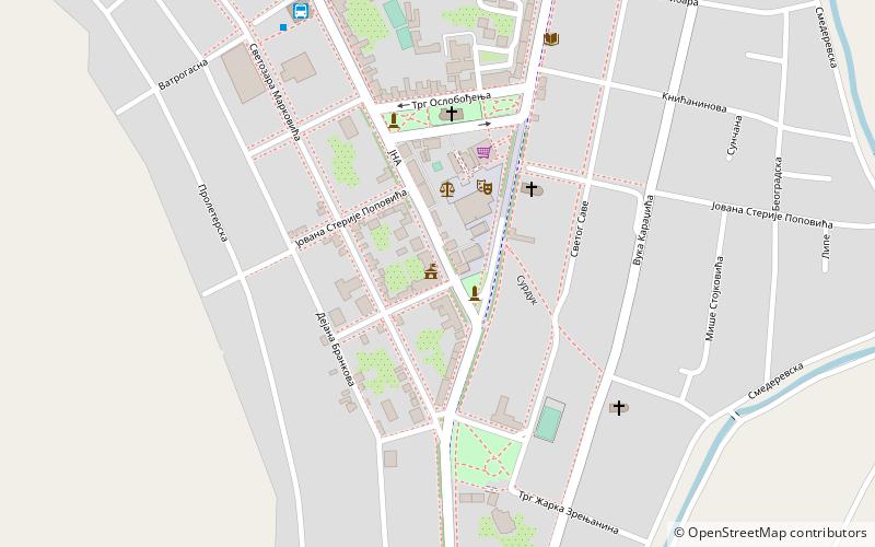 Kovin location map