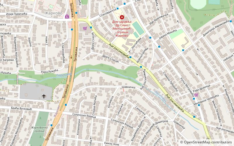 repiste belgrad location map