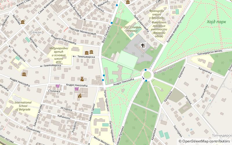 Archives de Yougoslavie location map