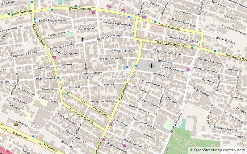 pasino brdo belgrade location map