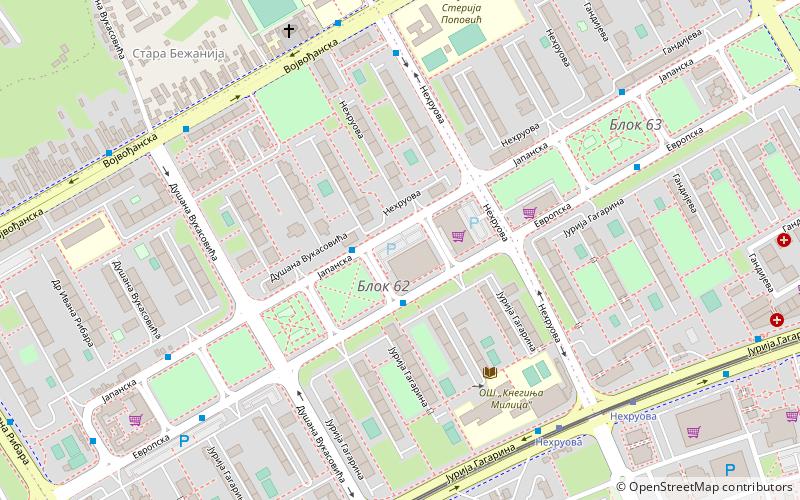 univerexport belgrad location map