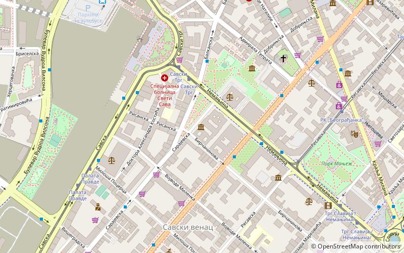 Eisenbahnmuseum Belgrad location map