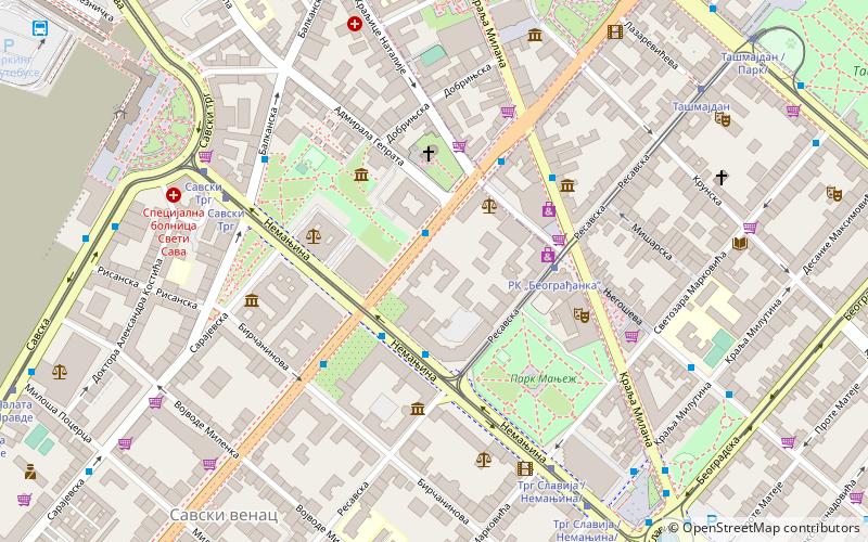 Former Army Headquarters Building location map