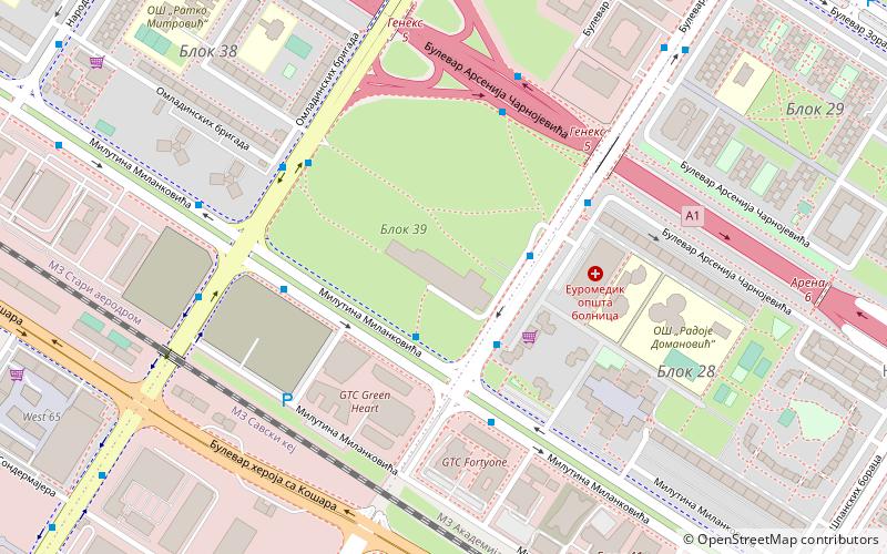Faculty of Dramatic Arts location map