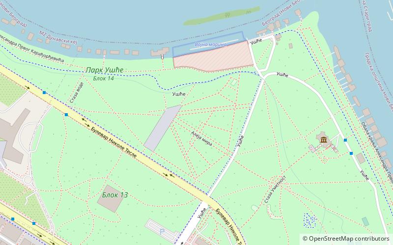 Parque de la Amistad location map