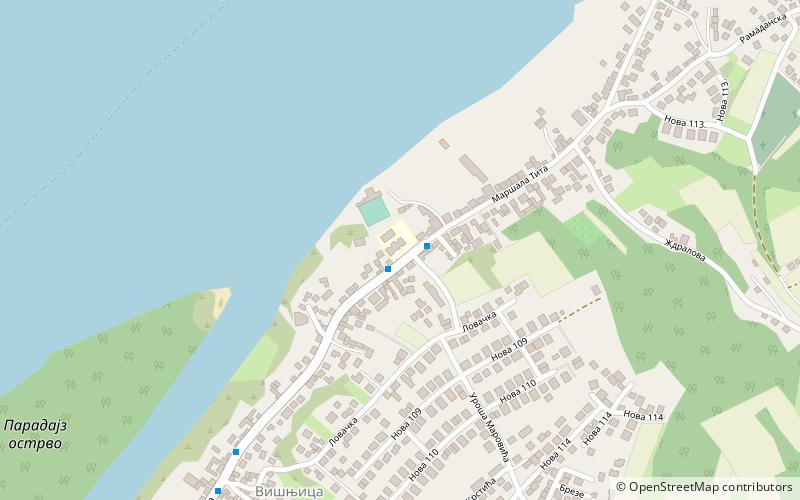 Višnjica location map