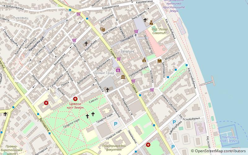 Musée de Zemun location map
