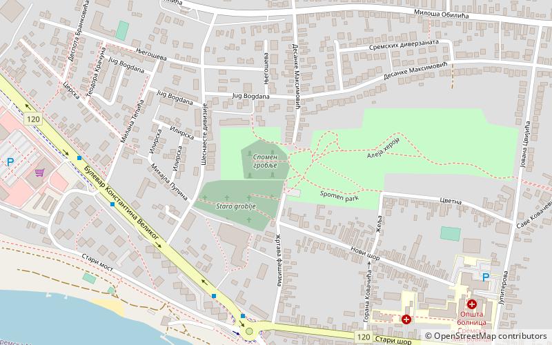 plamen sremska mitrovica location map