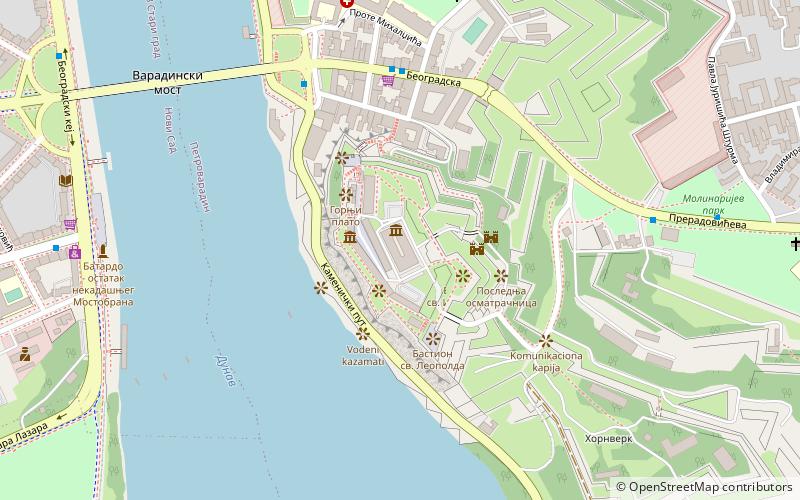 muzej grada novog sada novi sad location map