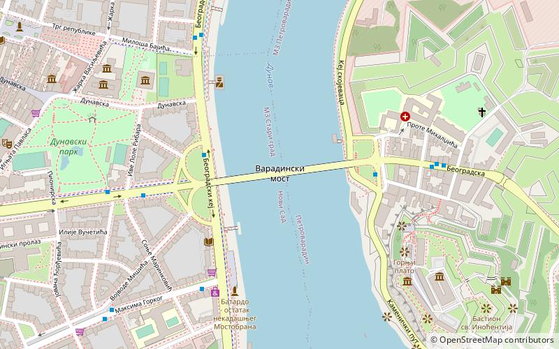 Pont Varadinski location map