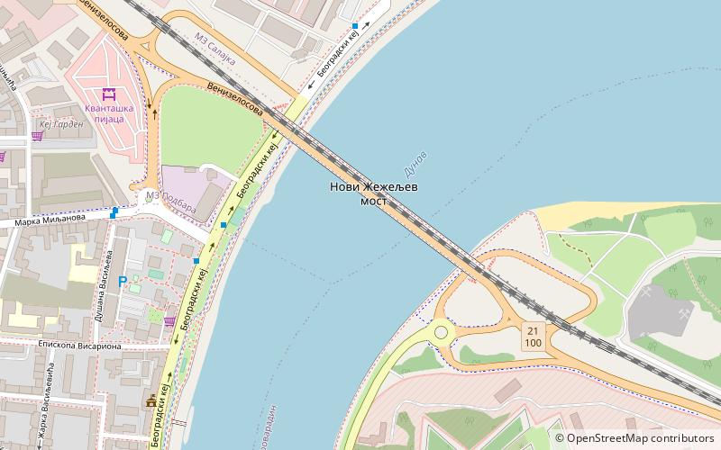 Road–Railway Bridge location map