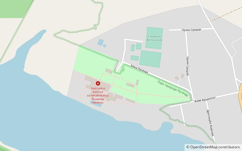 Rusanda location map