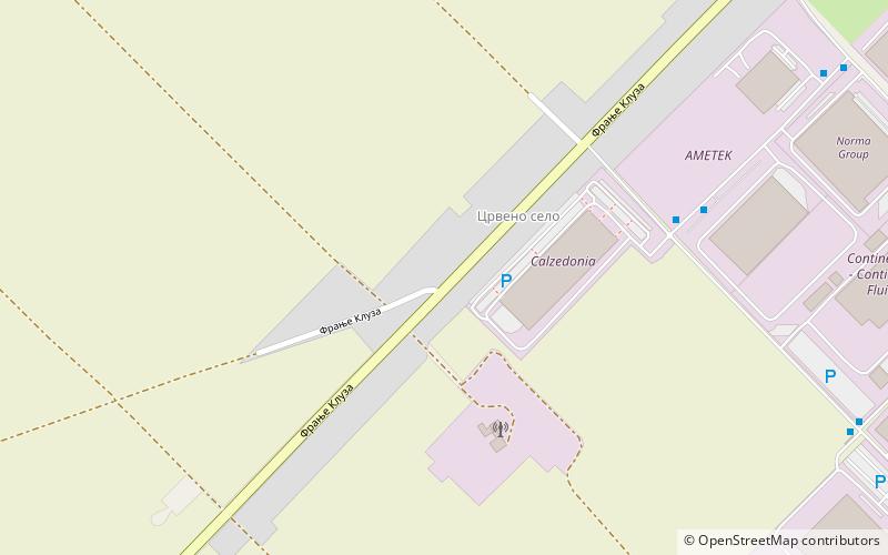 Crveno Selo location map