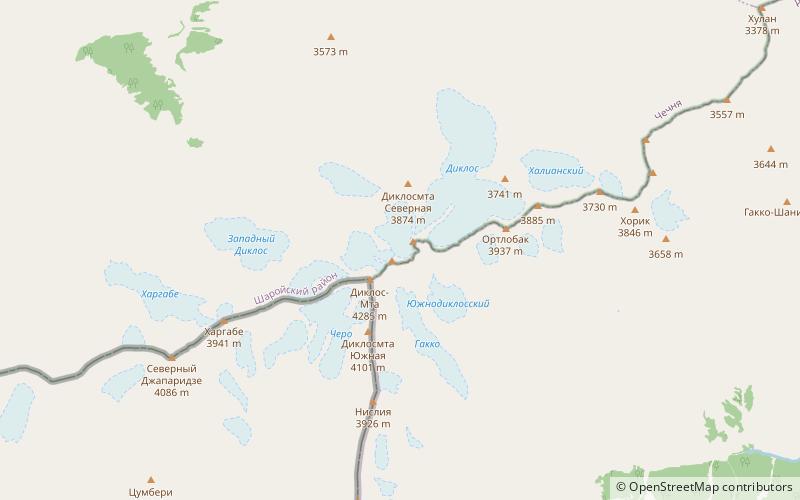 Mont Diklo location map