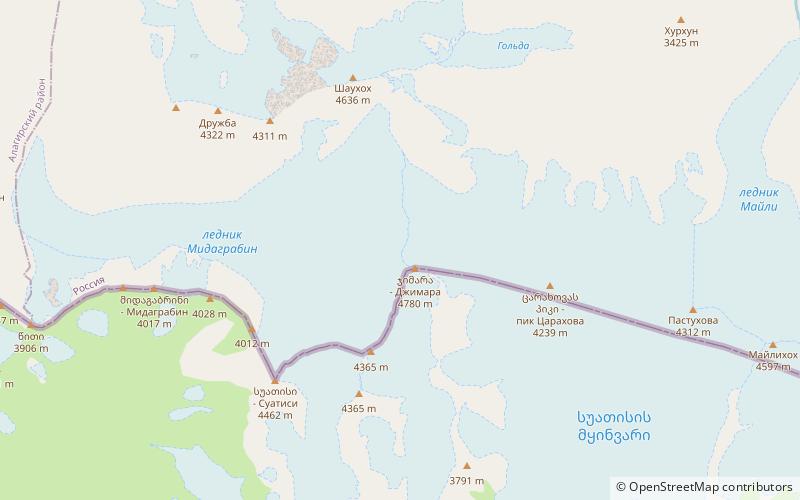 Djimara location map