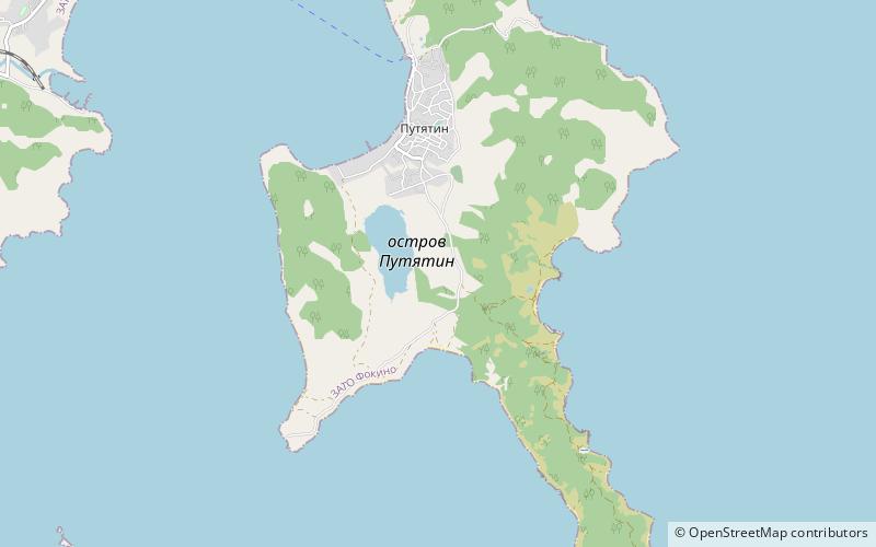 Putyatin Island location map