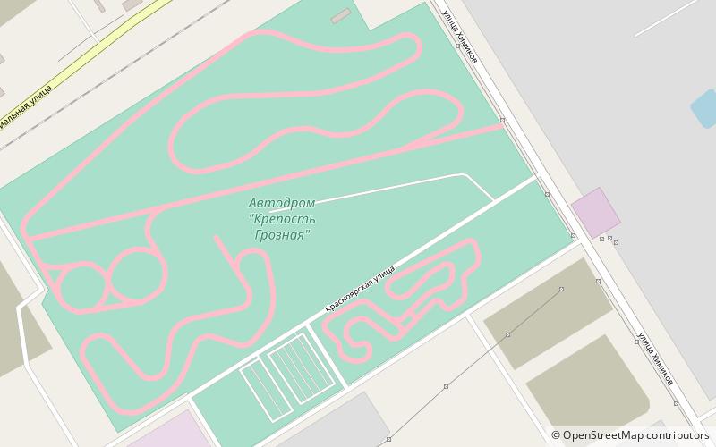 Fort Grozny Autodrom location map