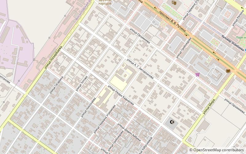 Grozny State Oil Technical University location map