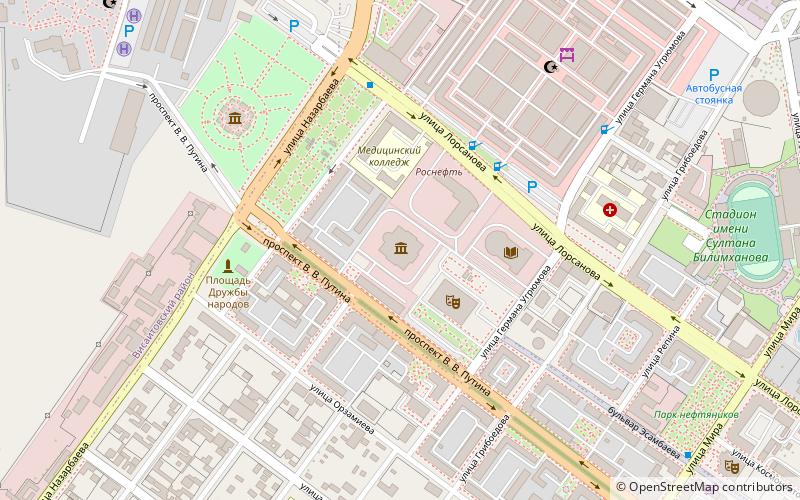 Nacionalnyj muzej location map
