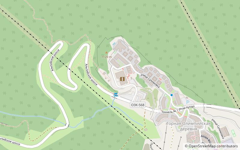 flacon sochi national park location map