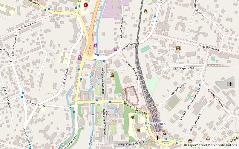 karting kislovodsk location map