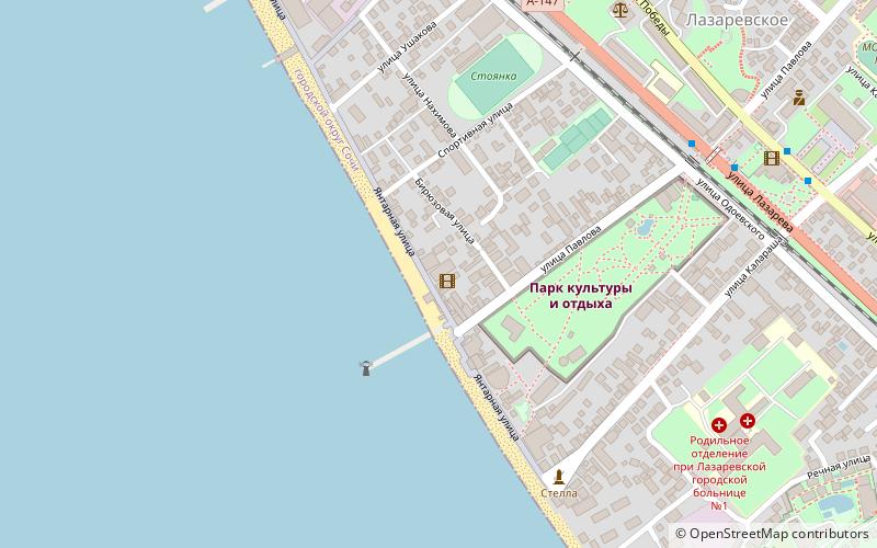 barselona lazarevskoye microdistrict location map