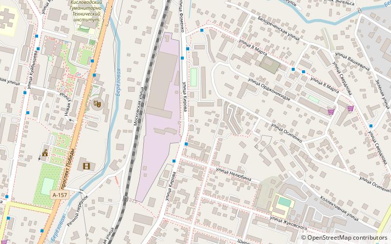 narzan kislovodsk location map
