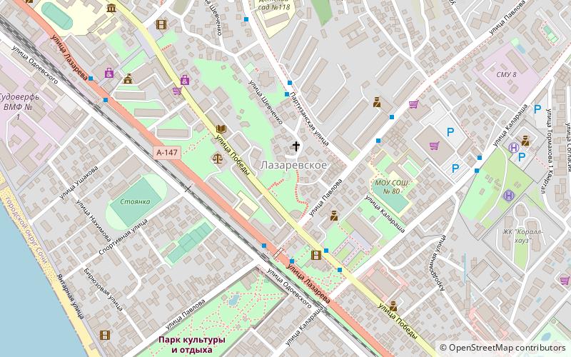 eternal flame lazarevskoye microdistrict location map