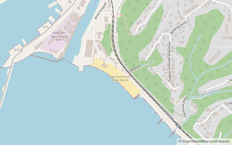 centralnyj plaz tuapse location map