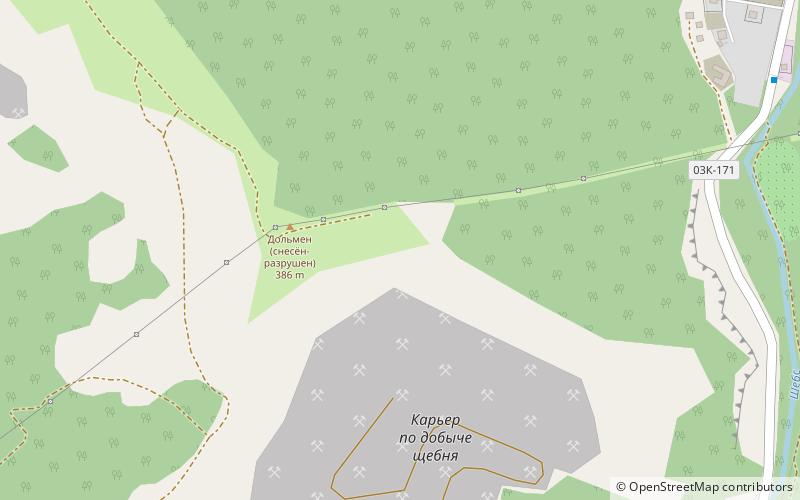 gora neksis gelendzhik location map