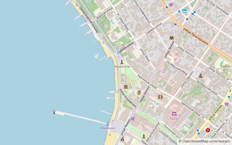 city beach gelendzhik location map