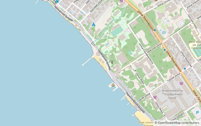plaz pansionata kavkaz gelendzhik location map