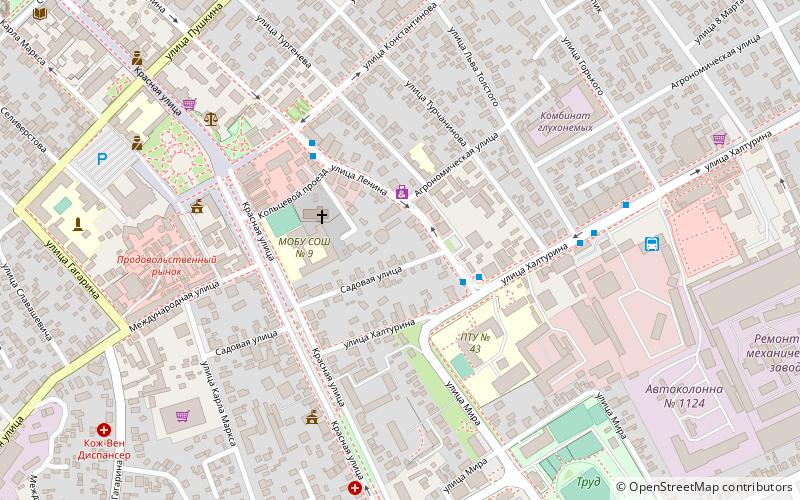 Labinsk location map