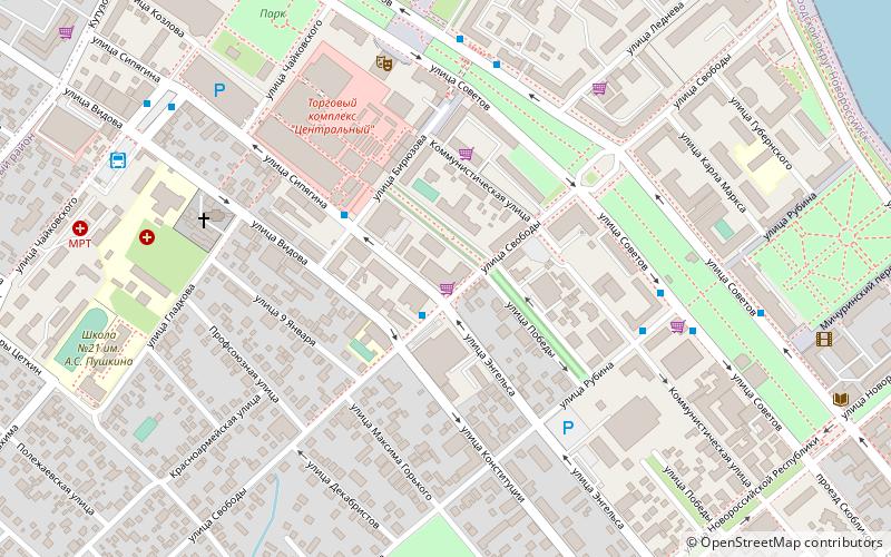 shopping center novorossiysk location map