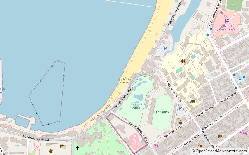 lecebnyj plaz anapa location map