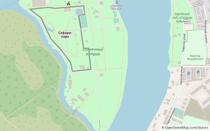 solnechnyy ostrov krasnodar location map