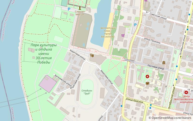 olympus arena krasnodar location map