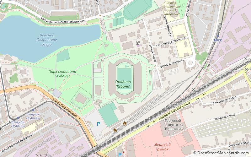 Stadion Kubań location map