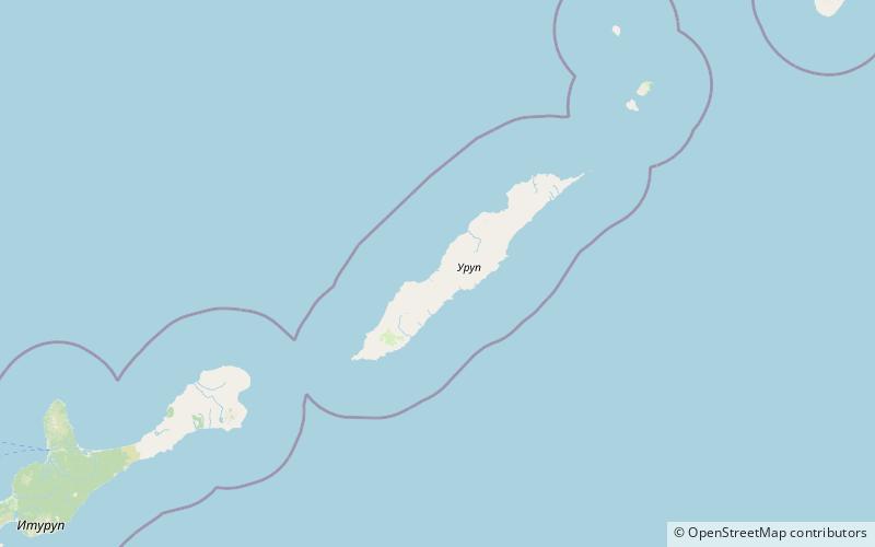 rudakov wyspa urup location map