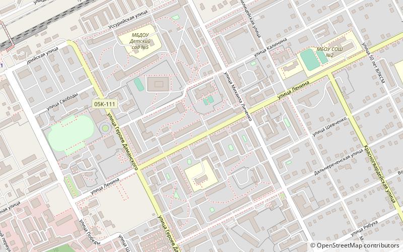 Dalnerechensk location map