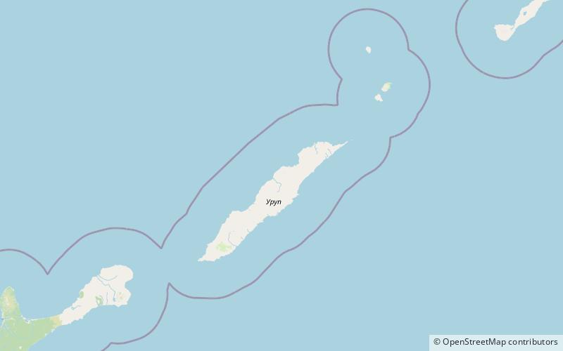 kolokol group wyspa urup location map