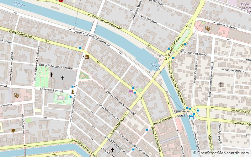 Astrahanskaa Kartinnaa galerea location map