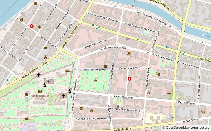 Muzej boevoj slavy location map