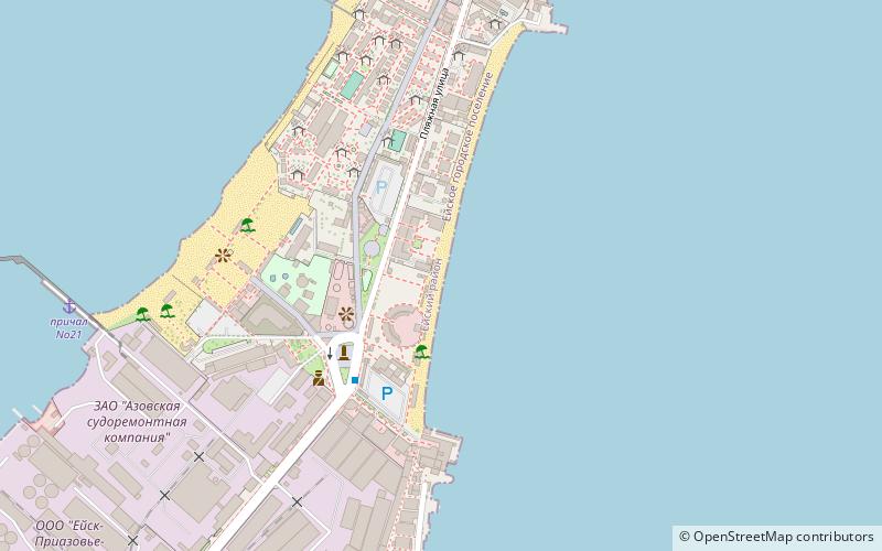 childrens beach yeysk location map
