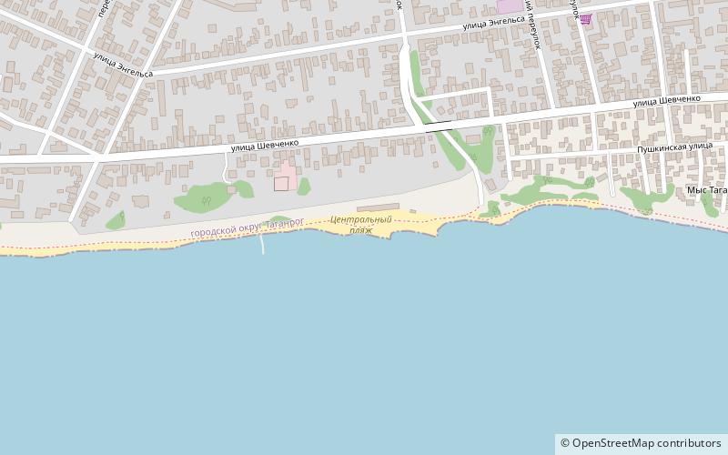 central beach taganrog location map